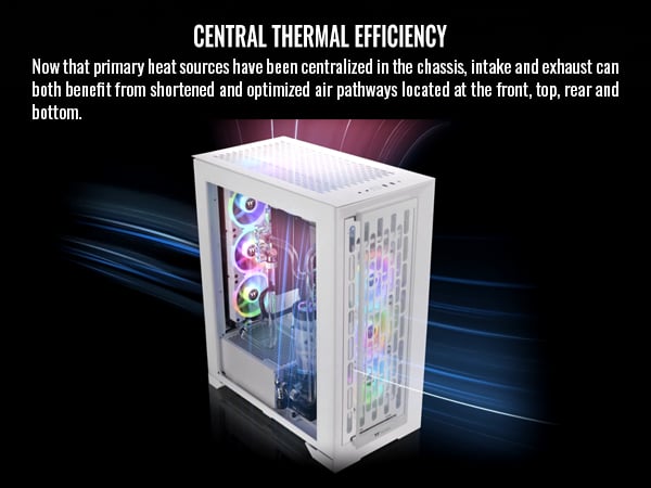 Thermaltake CTE T500 TG ARGB Snow E-ATX Full Tower Case